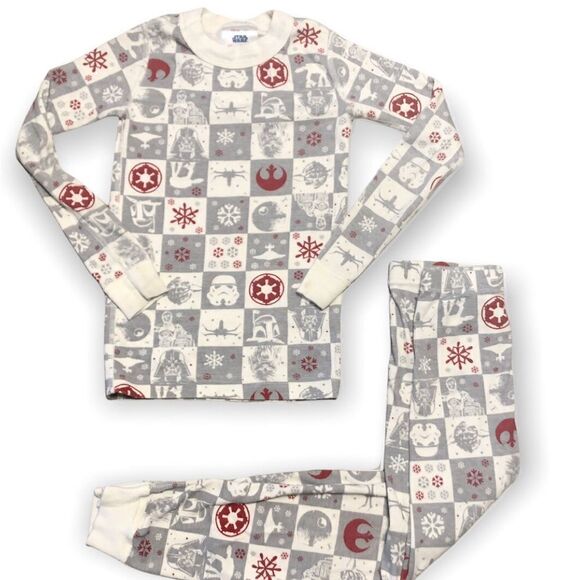 Hanna Andersson Disney’s Star Wars Christmas Pajama Set Sz 110cm - Picture 1 of 4